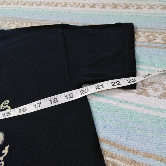 CHEYENNES HUNTING CAMP GRAPHIC TEE SHIRT BLACK MED - Picture 5 of 15